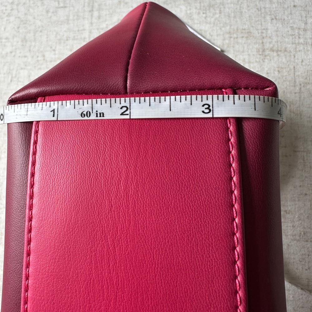 NWT GANNI Bou Bag Mini Gradient in Hot Pink Leather Crossbody - Picture 16 of 16